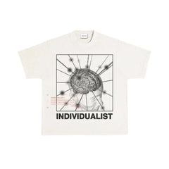 Individualist “Knowledge of Self” Antique White Tee