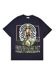 Individualist “Snake Charmer” Vintage Navy Tee