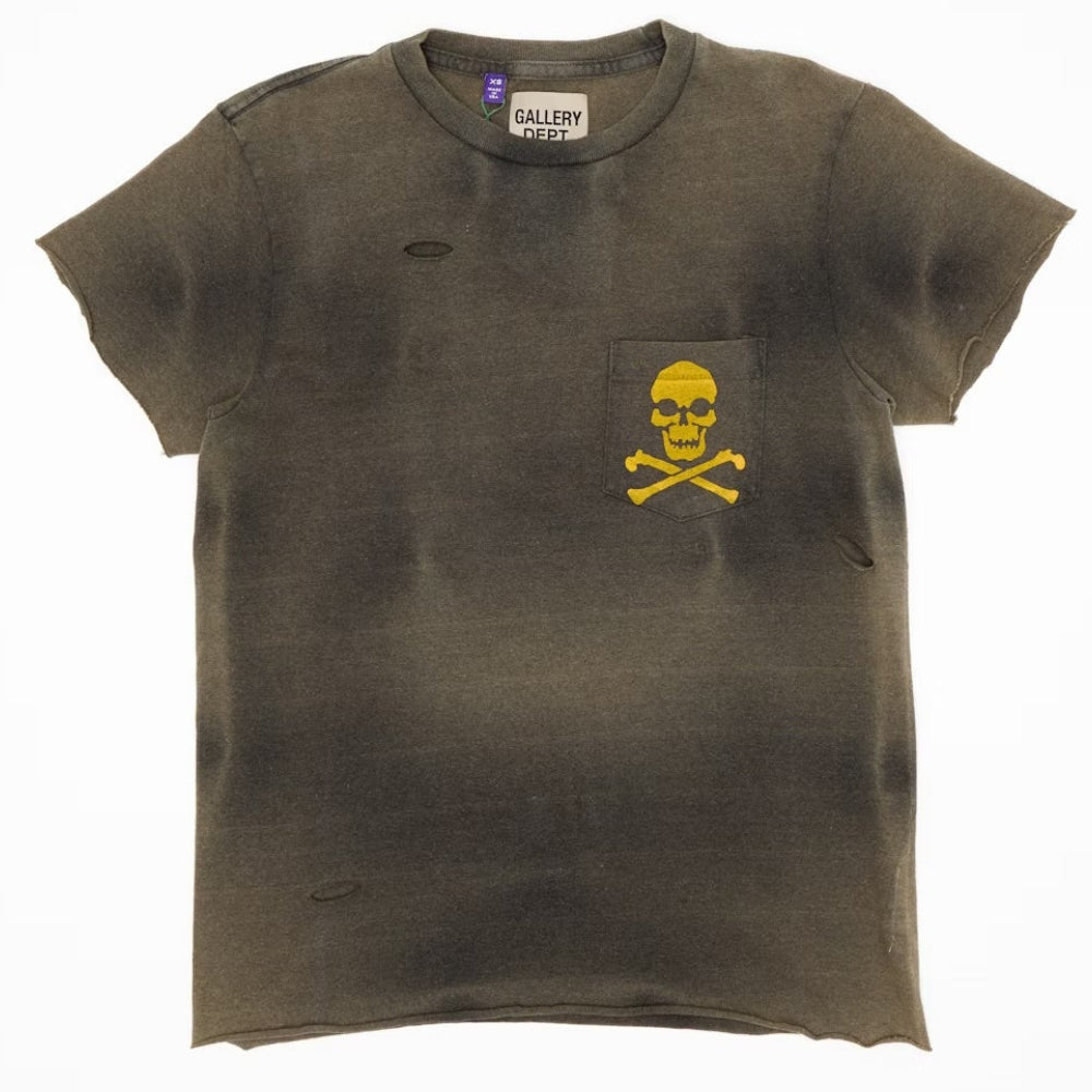 Gallery Dept. 'Zip' Vintage Black Tee