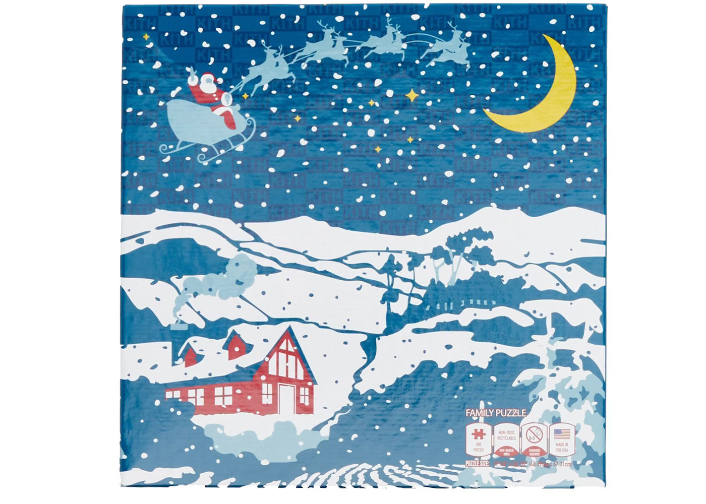 Kith "Kithmas Scenic" Puzzle (500 Pieces)