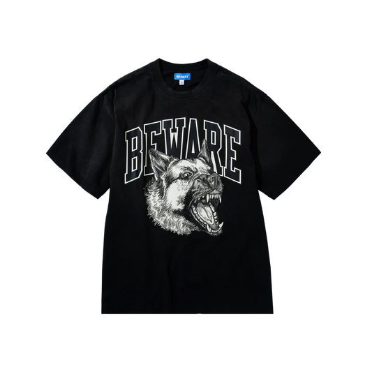 Market Studios "Tonal Beware" Jet Black T-Shirt