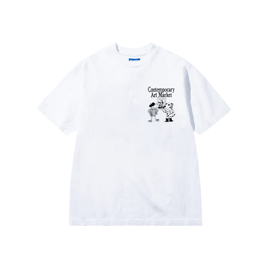 Market Studios "Smiley Museum" White UV Activated T-Shirt