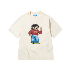 Market Studios "Fit Check Bear" Butter Cream T-Shirt