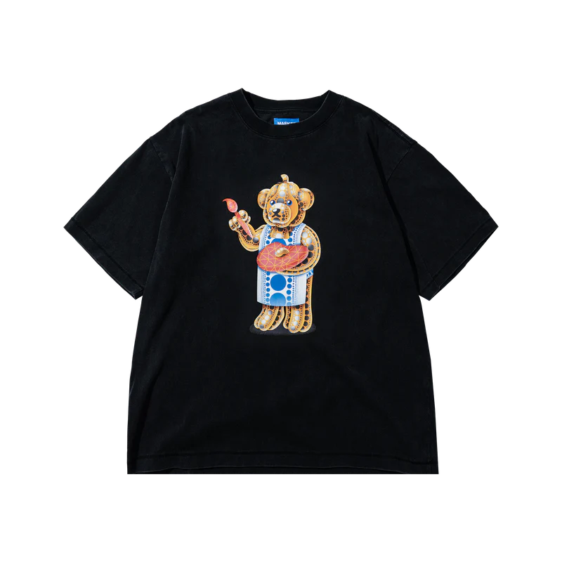 Market Studios "Infinity Bear" Black T-Shirt