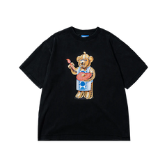 Market Studios "Infinity Bear" Black T-Shirt