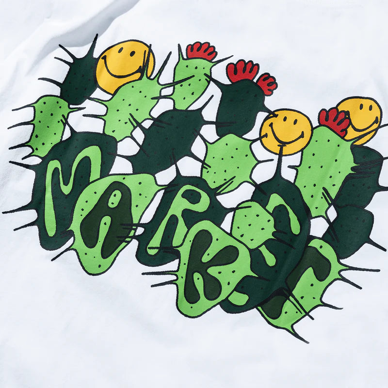 Market Studios "Smiley Cactus" White T-Shirt