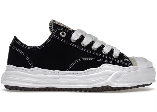 Maison Mihara Yasuhiro 'Hank OG Sole' Black Canvas Low