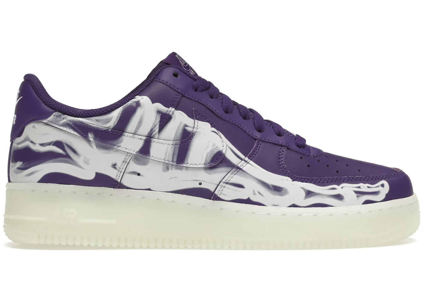 Air Force 1 Low "Purple Skeleton Halloween"