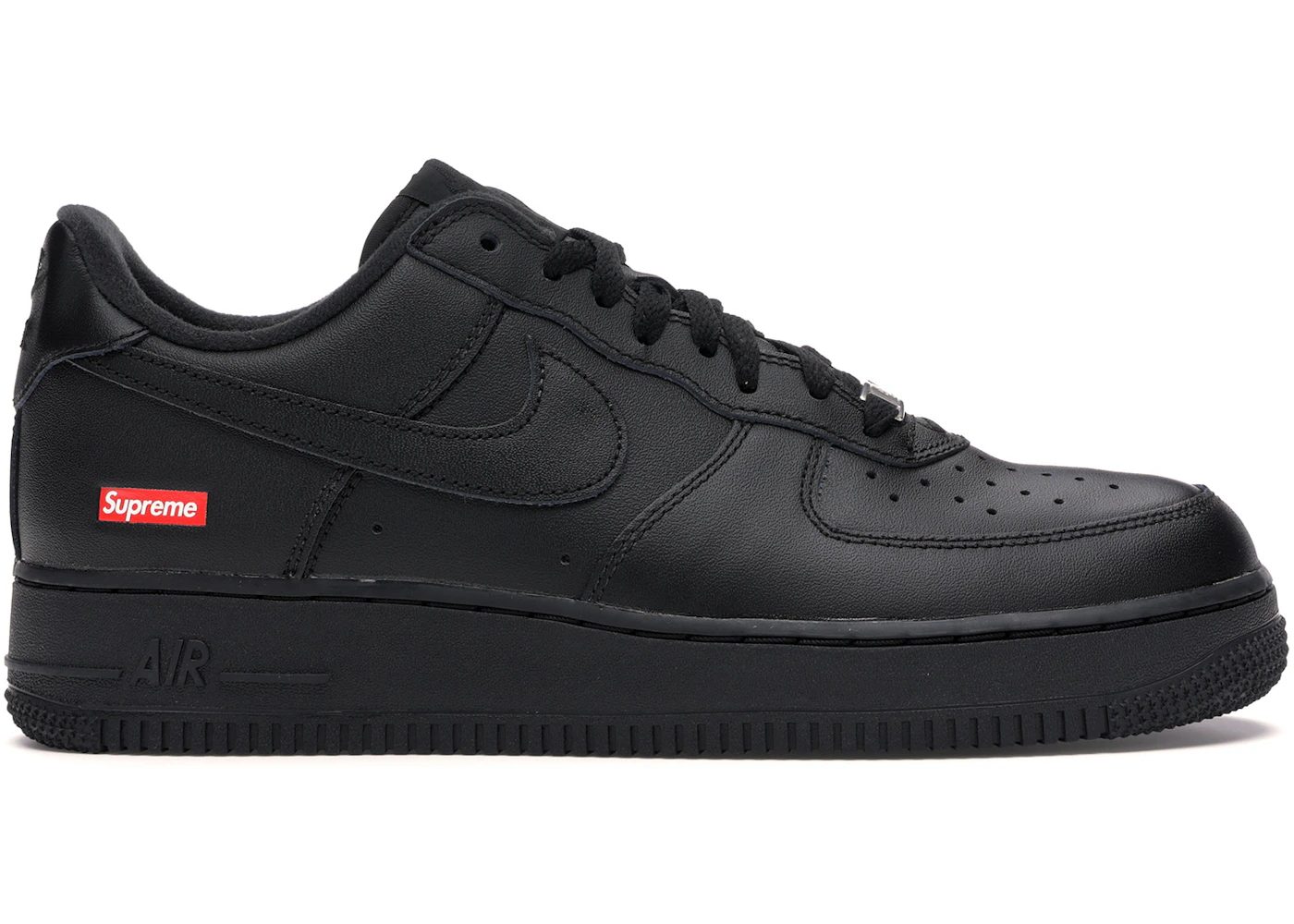 Air Force 1 Low x Supreme  “Black Mini Box Logo”