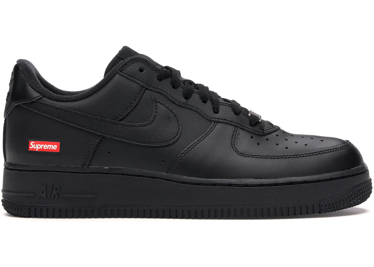 Air Force 1 Low x Supreme  “Black Mini Box Logo”