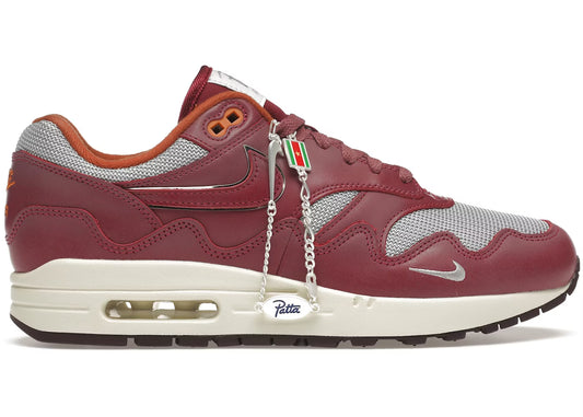 Air Max 1 x Patta Maroon