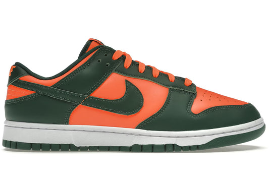 Nike Dunk Low "University of Miami"