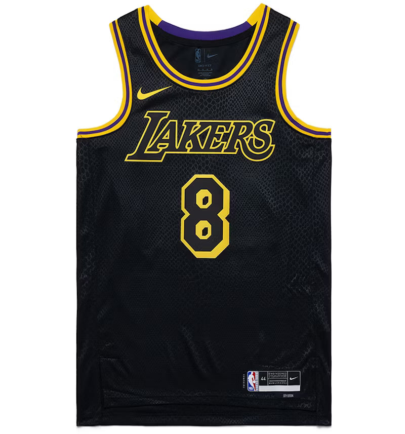 Nike "LA Lakers Kobe Bryant Black Mamba" Jersey