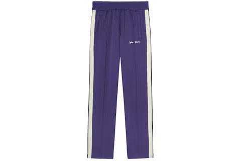 Palm Angels "Classic Logo" Track Pants Navy Blue USED