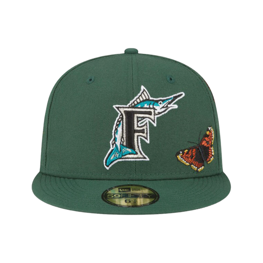 FELT x New Era "Florida Marlins" Green Fitted