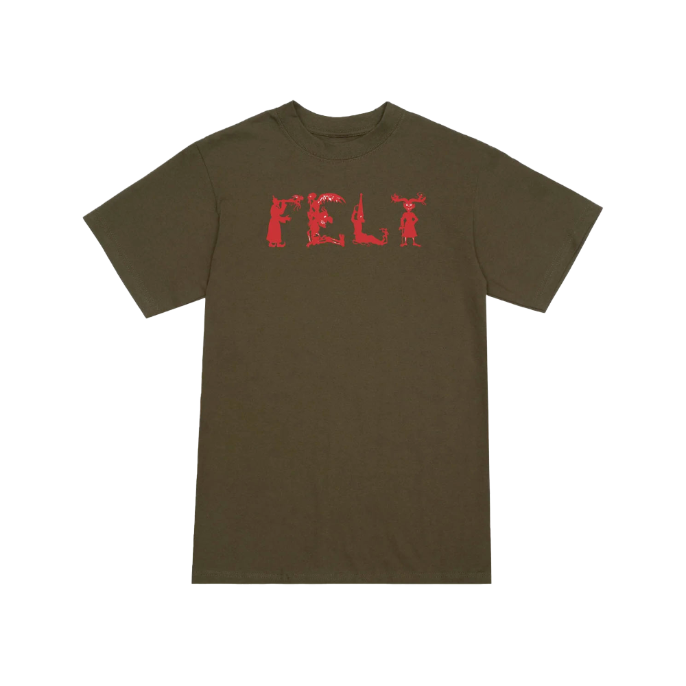 FELT "Witch Work" Olive Tee