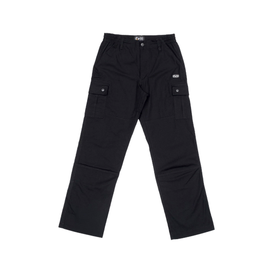FELT "Ripstop X" Black Cargo Pants