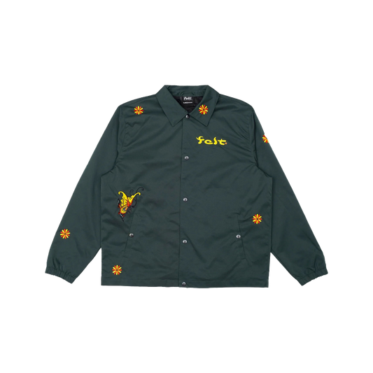 FELT "Dynasty" Forest Green Coach Jacket