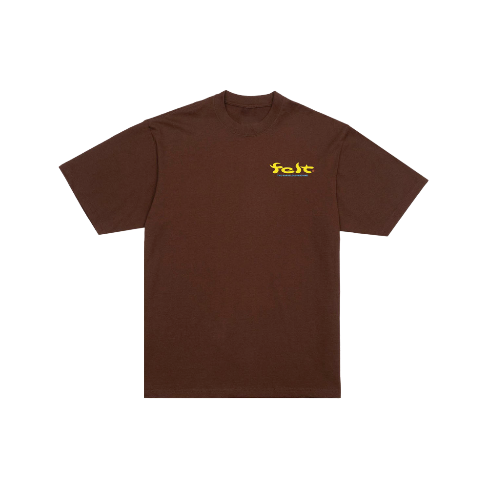 FELT "Dynasty" Bark Brown Tee