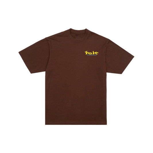 FELT "Dynasty" Bark Brown Tee