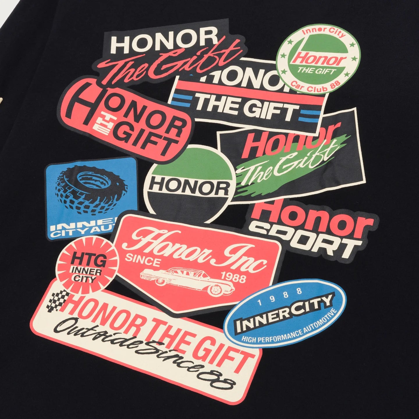 Honor The Gift "Fuel" Black Longsleeve
