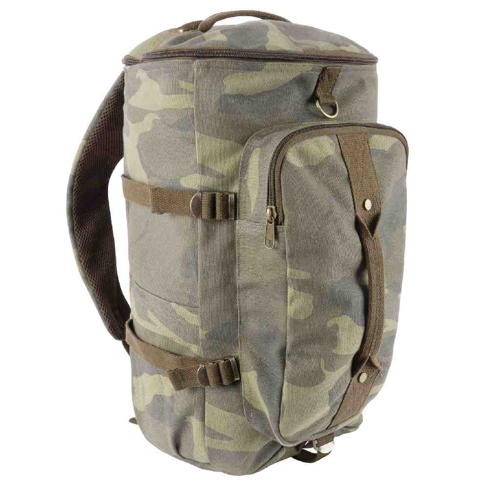 Rothco 'Convertible Canvas' 19 inches Duffle Backpack