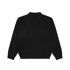 Pas de Mer "Sbugnine" Black Cardigan