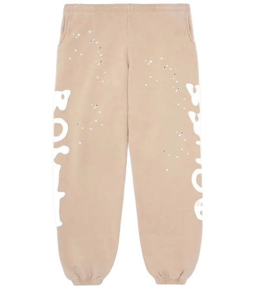 Sp5der Worldwide “Tan” Sweatpants