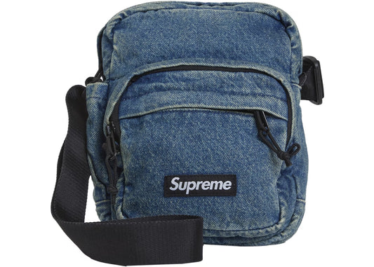 Supreme "Denim Washed Indigo" Shoulder Bag