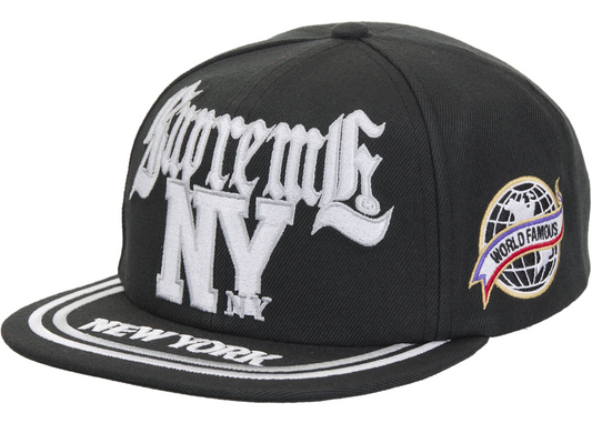 Supreme "New York" Black Snapback
