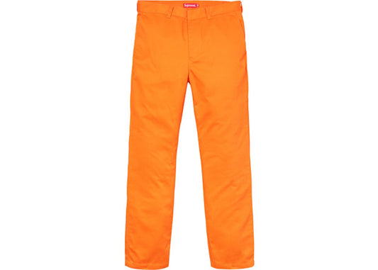 Supreme "Work Pant" Orange USED