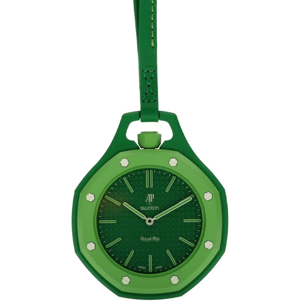 Swatch x Audemars Piguet AP Bioceramic Royal Pop 'Green Eight' Green