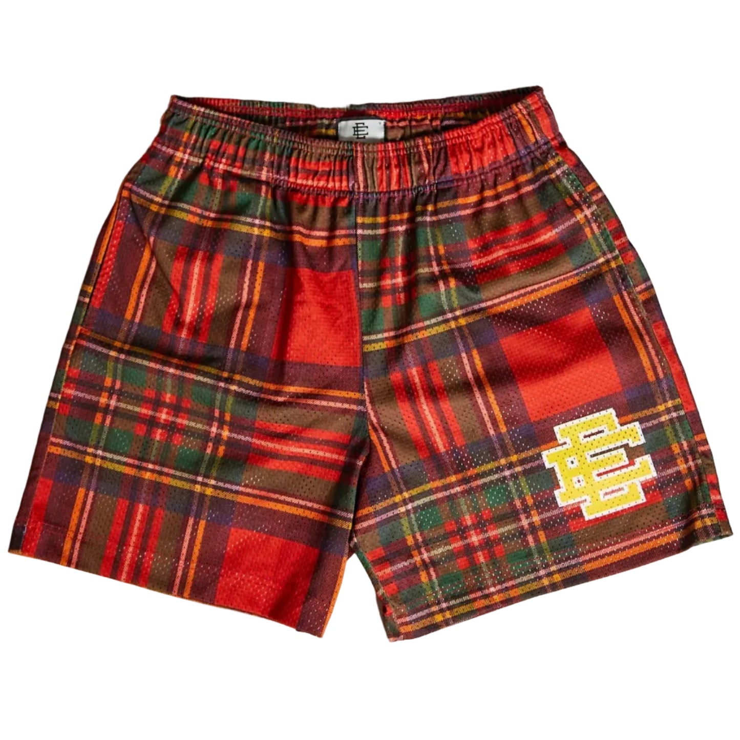 Eric Emanuel EE Basic/Core Short Red/Brown Plaid