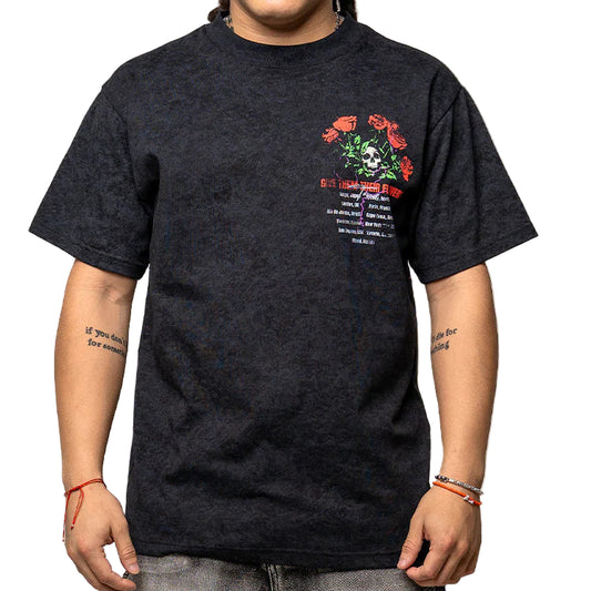 Yesterday is Dead "Graceland" Washed Black Tee