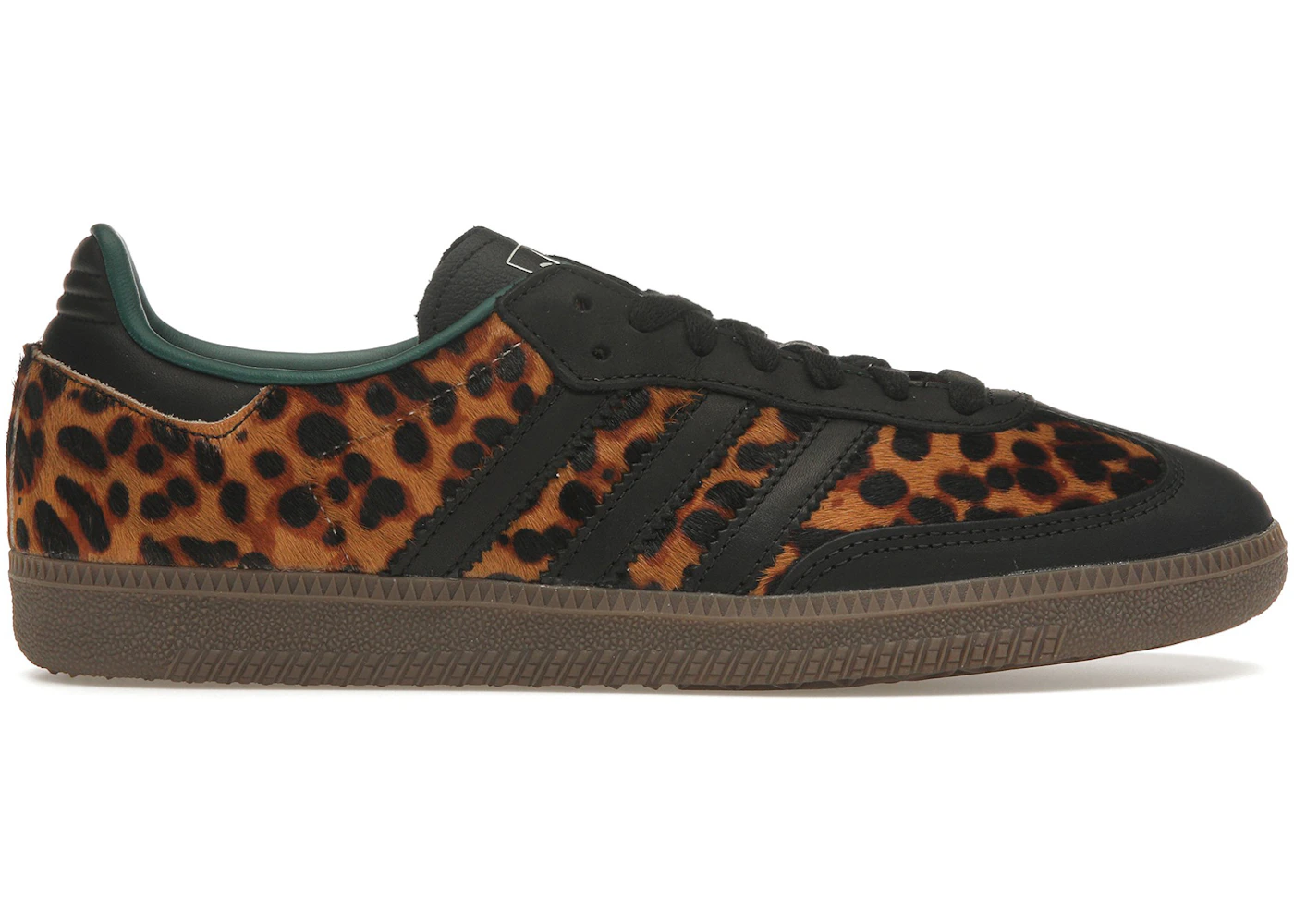 Adidas Samba OG "Black Green Leopard" WMNS