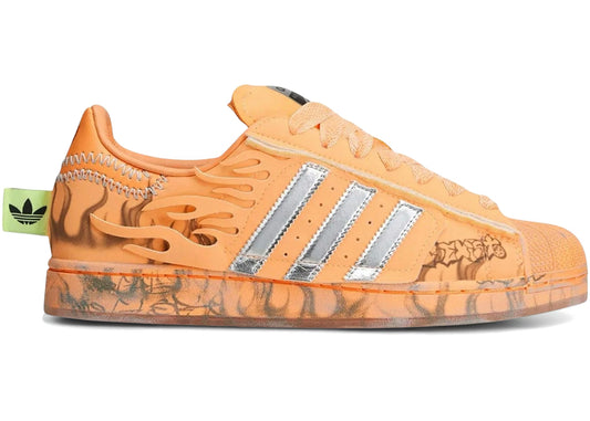 Adidas Superstar x Hellstar 'Hazy Orange' SIGNED