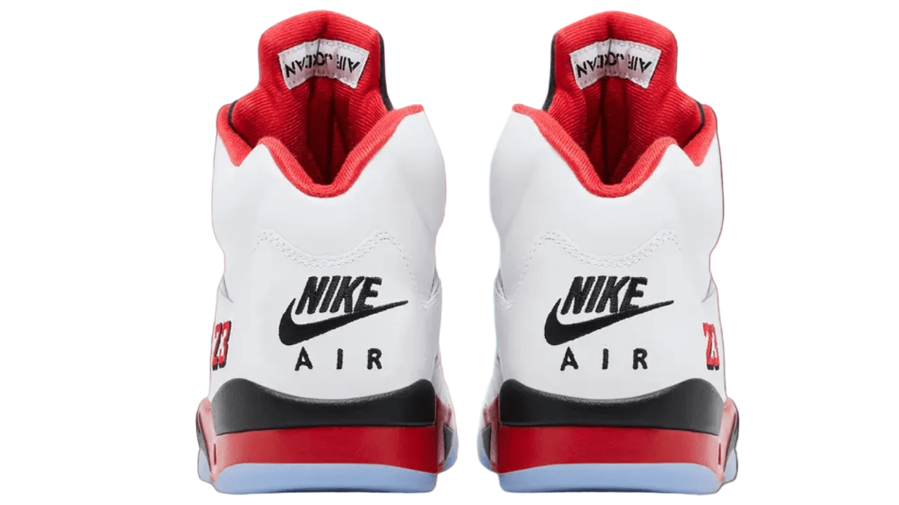 Air Jordan 5 Retro "Fire Red Black Tongue Nike Air 2025"