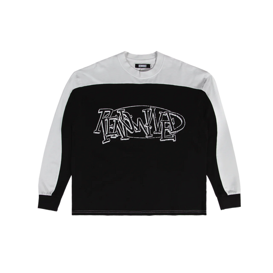 Renowned "Lucid Gravity" Black/White Longsleeve Tee