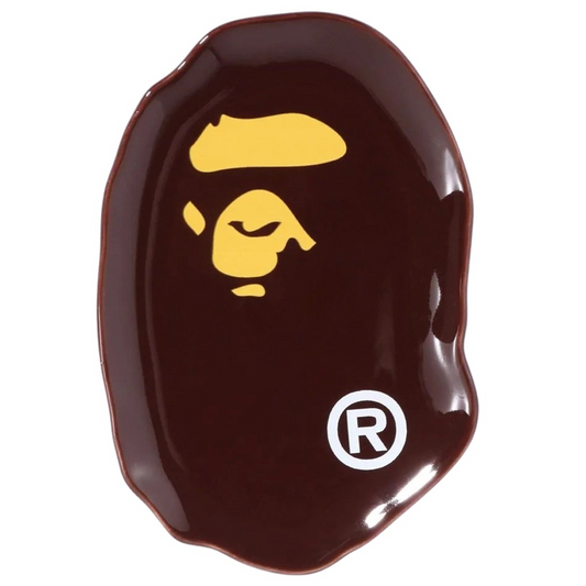 Bathing Ape "Ape Head Logo" Small Plate