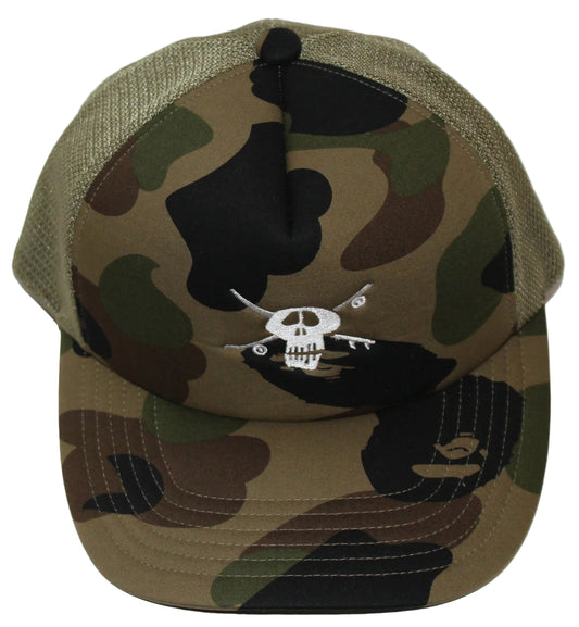 Stussy X Bape Camo Trucker NWT Hat