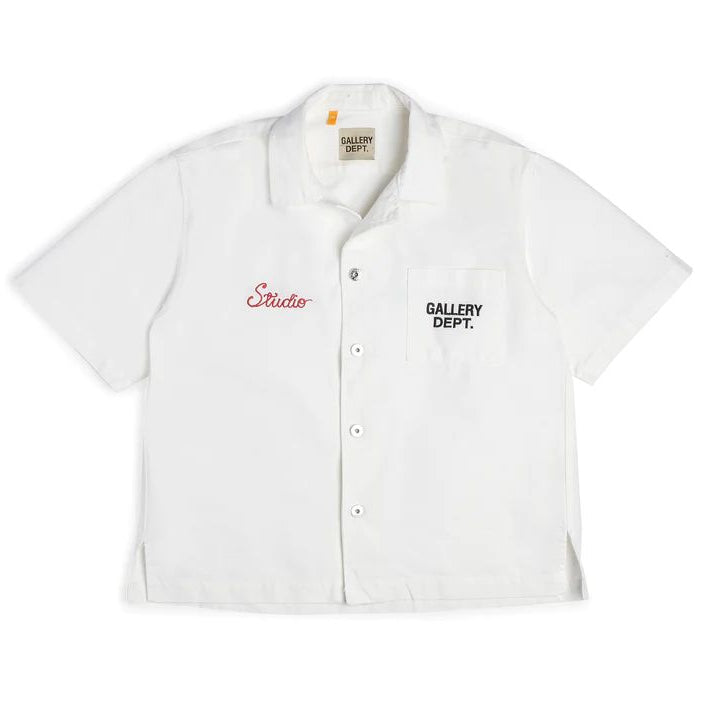 Gallery Dept. 'Stadium Uniform Parker Graphic Print'  White Shirt