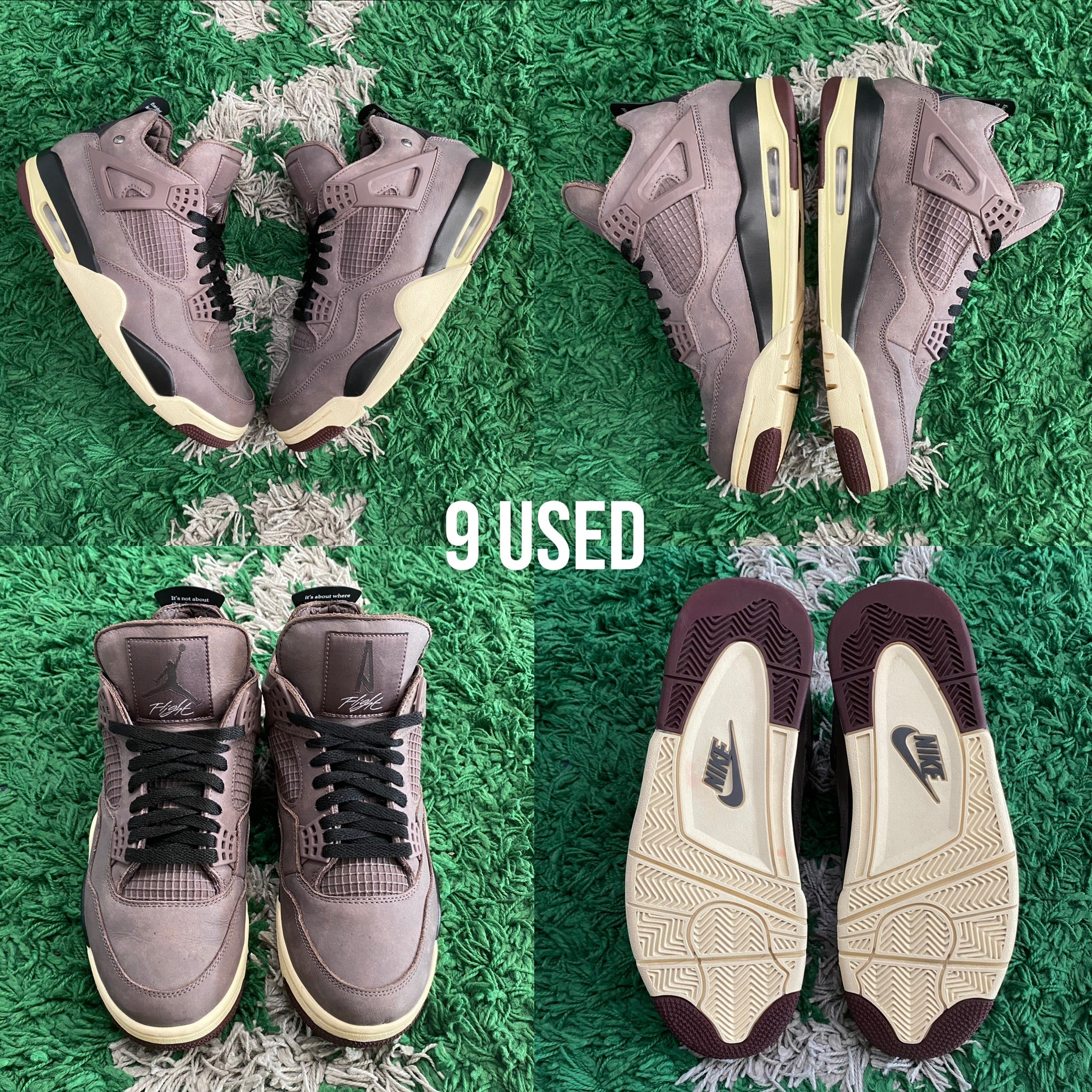 Air Jordan 4 Retro x A Ma Maniere "Violet Ore"