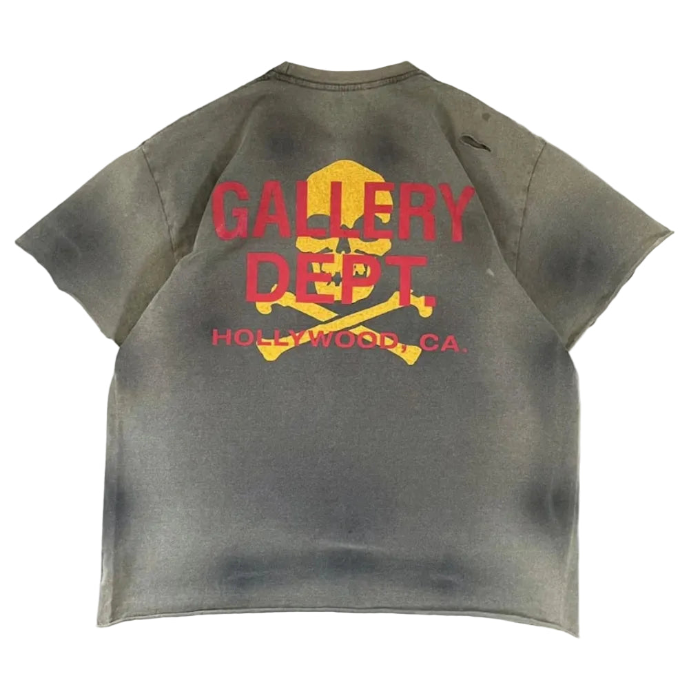 Gallery Dept. 'Zip' Vintage Black Tee