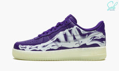 Air Force 1 Low "Purple Skeleton Halloween"