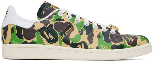 Adidas x Bape Stan Smith "ABC Green Camo"