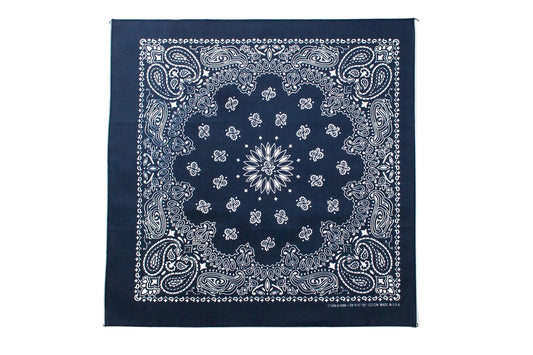 Supreme "Hav-A-Hank Paisley" Navy Bandana