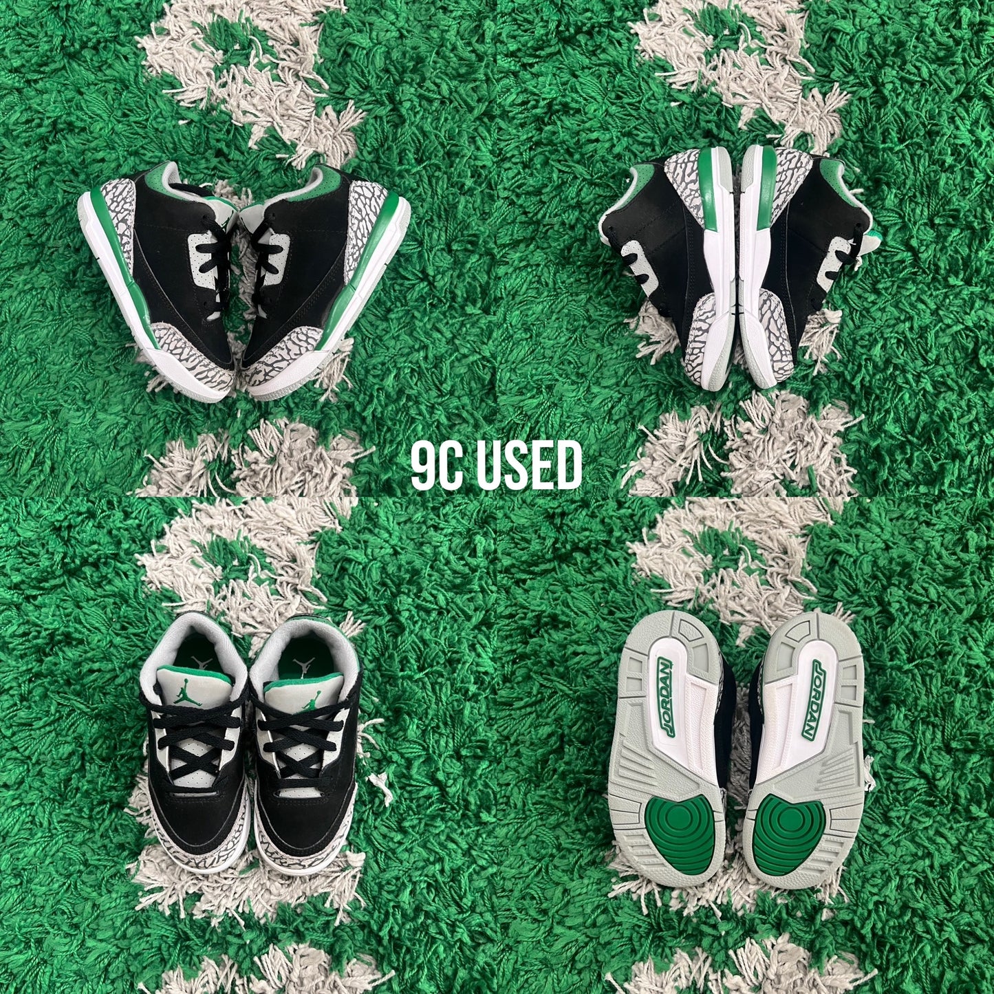 Air Jordan 3 Retro "Pine Green" USED