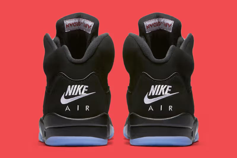 Air Jordan 5 OG Nike Air "Black Metallic 2016"