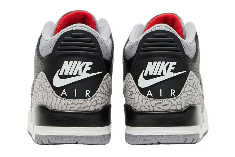 Air Jordan 3 Retro Nike Air "Black Cement 2024"
