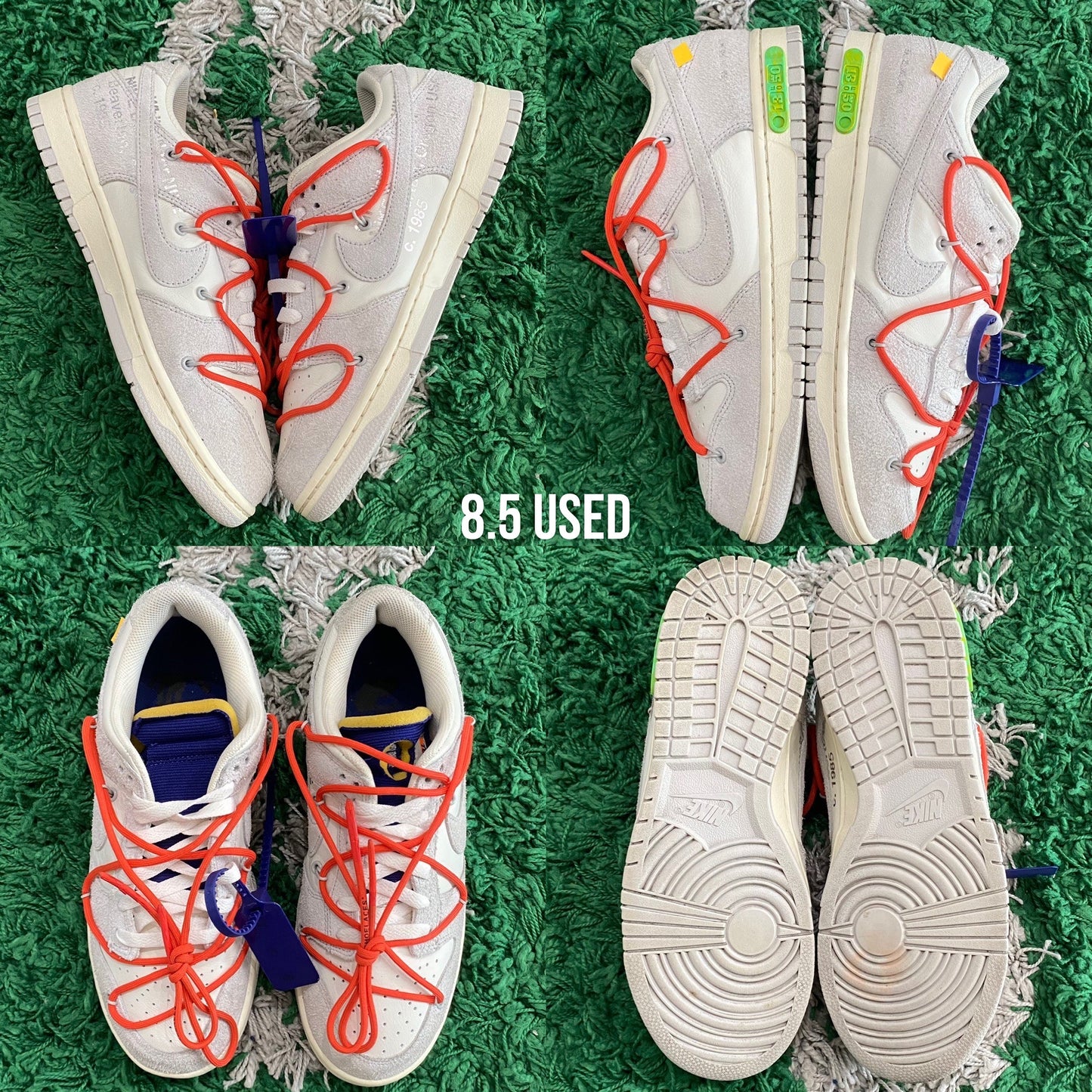 Nike Dunk Low Off-White "Lot 13" USED